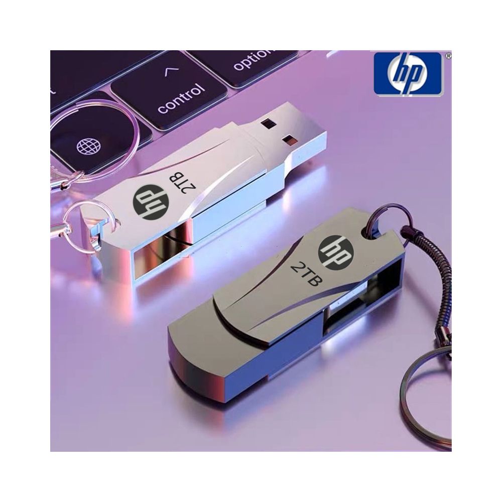 Metal Pendrive 2TB 1TB 128GB 64GB 32GB 16GB 8GB USB Flash Drive Memory Stick U Disk 2.0 HP Usb Flash Drives Storage Disk