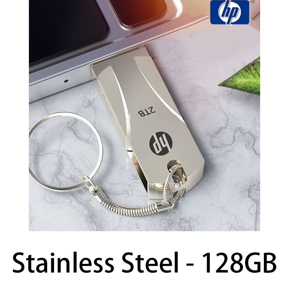 Metal Pendrive 2TB 1TB 128GB 64GB 32GB 16GB 8GB USB Flash Drive Memory Stick U Disk 2.0 HP Usb Flash Drives Storage Disk
