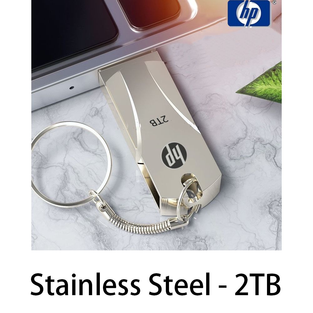Metal Pendrive 2TB 1TB 128GB 64GB 32GB 16GB 8GB USB Flash Drive Memory Stick U Disk 2.0 HP Usb Flash Drives Storage Disk