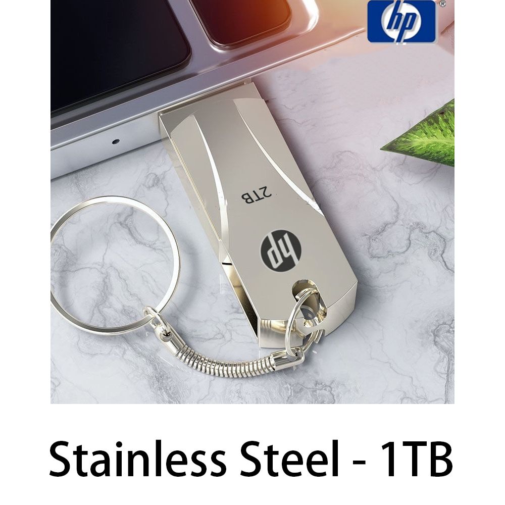 Metal Pendrive 2TB 1TB 128GB 64GB 32GB 16GB 8GB USB Flash Drive Memory Stick U Disk 2.0 HP Usb Flash Drives Storage Disk