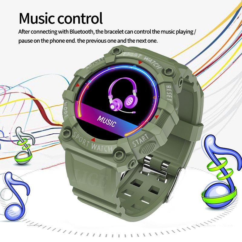 Sport Watch Full Touch Smartwatch FD68S Bluetooth Smart Watches for man woman kids girls boys Waterproof Sport Heart Rate Blood Pressure Monitor sleeping monitoring Fitness Tracker Watch