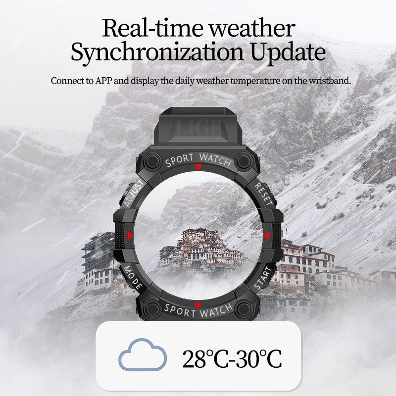 Sport Watch Full Touch Smartwatch FD68S Bluetooth Smart Watches for man woman kids girls boys Waterproof Sport Heart Rate Blood Pressure Monitor sleeping monitoring Fitness Tracker Watch