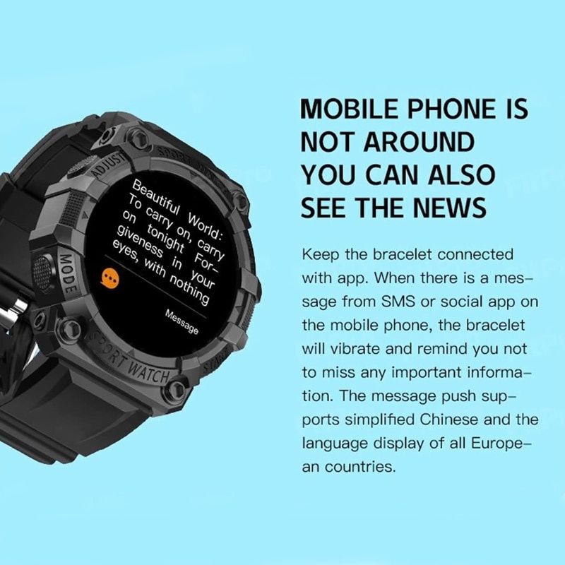 Sport Watch Full Touch Smartwatch FD68S Bluetooth Smart Watches for man woman kids girls boys Waterproof Sport Heart Rate Blood Pressure Monitor sleeping monitoring Fitness Tracker Watch