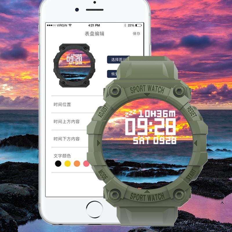 Sport Watch Full Touch Smartwatch FD68S Bluetooth Smart Watches for man woman kids girls boys Waterproof Sport Heart Rate Blood Pressure Monitor sleeping monitoring Fitness Tracker Watch