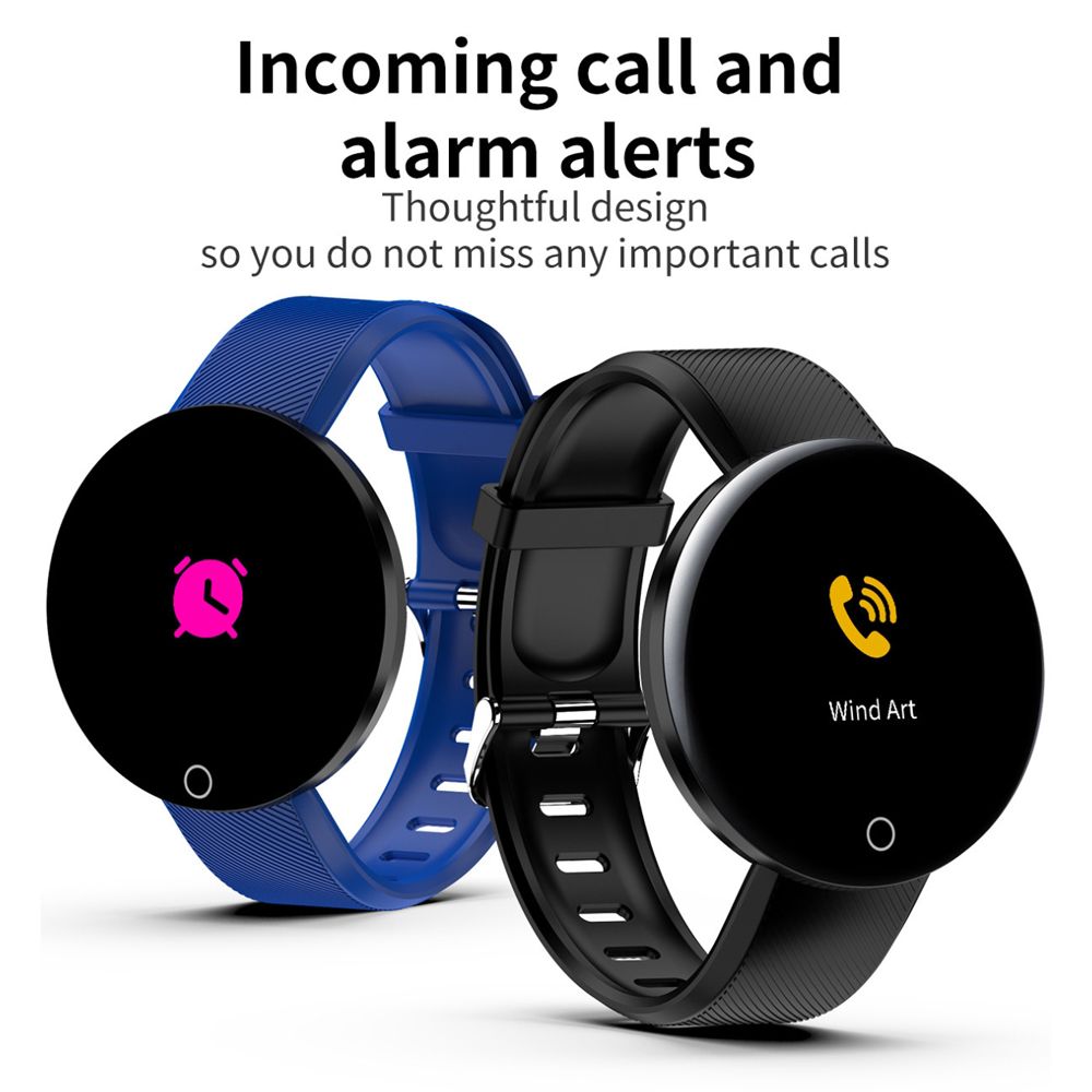 Smartwatch new smart watch D18 Smart Watch Round Waterproof with Fitness Tracker Smartwatch with Bluetooth Male Smartband Sport Watch IP65 For Fitness Tracker For Android / iOS smart bracelet