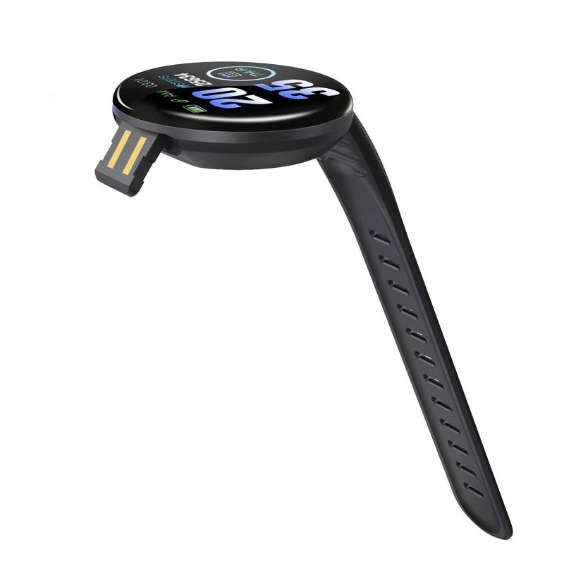 Smartwatch new smart watch D18 Smart Watch Round Waterproof with Fitness Tracker Smartwatch with Bluetooth Male Smartband Sport Watch IP65 For Fitness Tracker For Android / iOS smart bracelet
