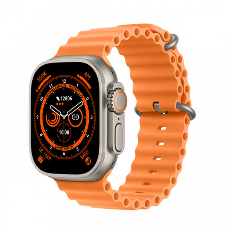 Watch 8 Ultra T800 Ultra Smart Watch Man Woman Watch waterproof Fitness Tracker Sports Watch Heart rate monitoring Watch Bluetooth Call smart watch Square Watch Valentine's Day present couple watches