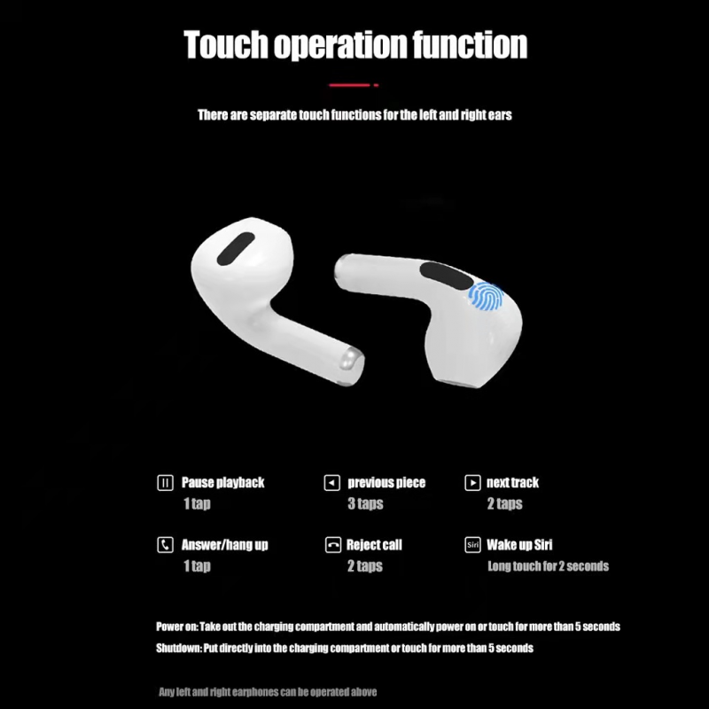 Buy 1 Take 1 Aloking gaming Earbud Wireless Earphone TWS Pro 6 Music Bluetooth earphone earpods 9D HiFi Stereo Bluetooth Earbuds Gaming Wireless Earbuds Bluetooth earphone couple headphones
