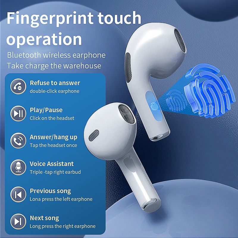 Buy 1 Take 1 Aloking gaming Earbud Wireless Earphone TWS Pro 6 Music Bluetooth earphone earpods 9D HiFi Stereo Bluetooth Earbuds Gaming Wireless Earbuds Bluetooth earphone couple headphones