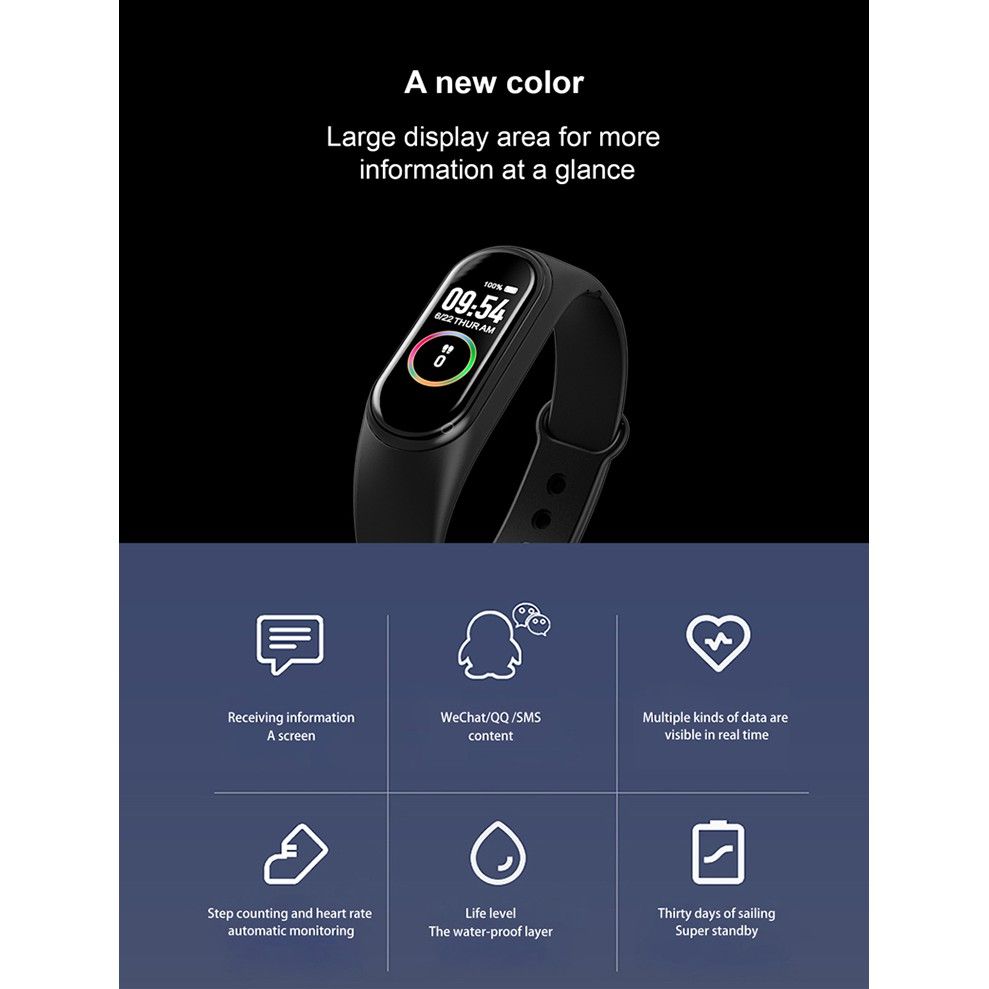 smart band M4 Smart Bracelet Sport Fitness Tracker Pedometer Heart Rate Blood Pressure Bluetooth Smartband IOS Android smart watch band smart watch waterproof smart watch women man watch Wrist Watches
