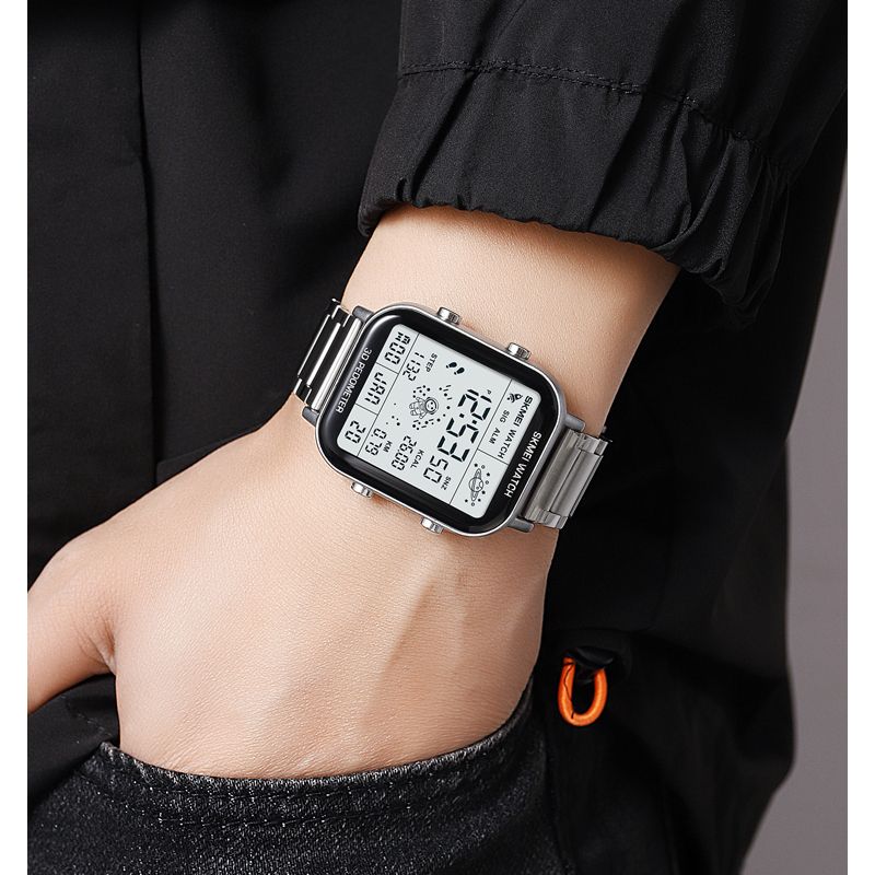 Men Watch Women Watches SKMEI Waterproof Gold Watch Silver Watch Fashion Digital Watch Wrist Watches Couple Watches Stainless steel strap Valentine's Day gift men's gifts ladies gifts Ladies Watch
