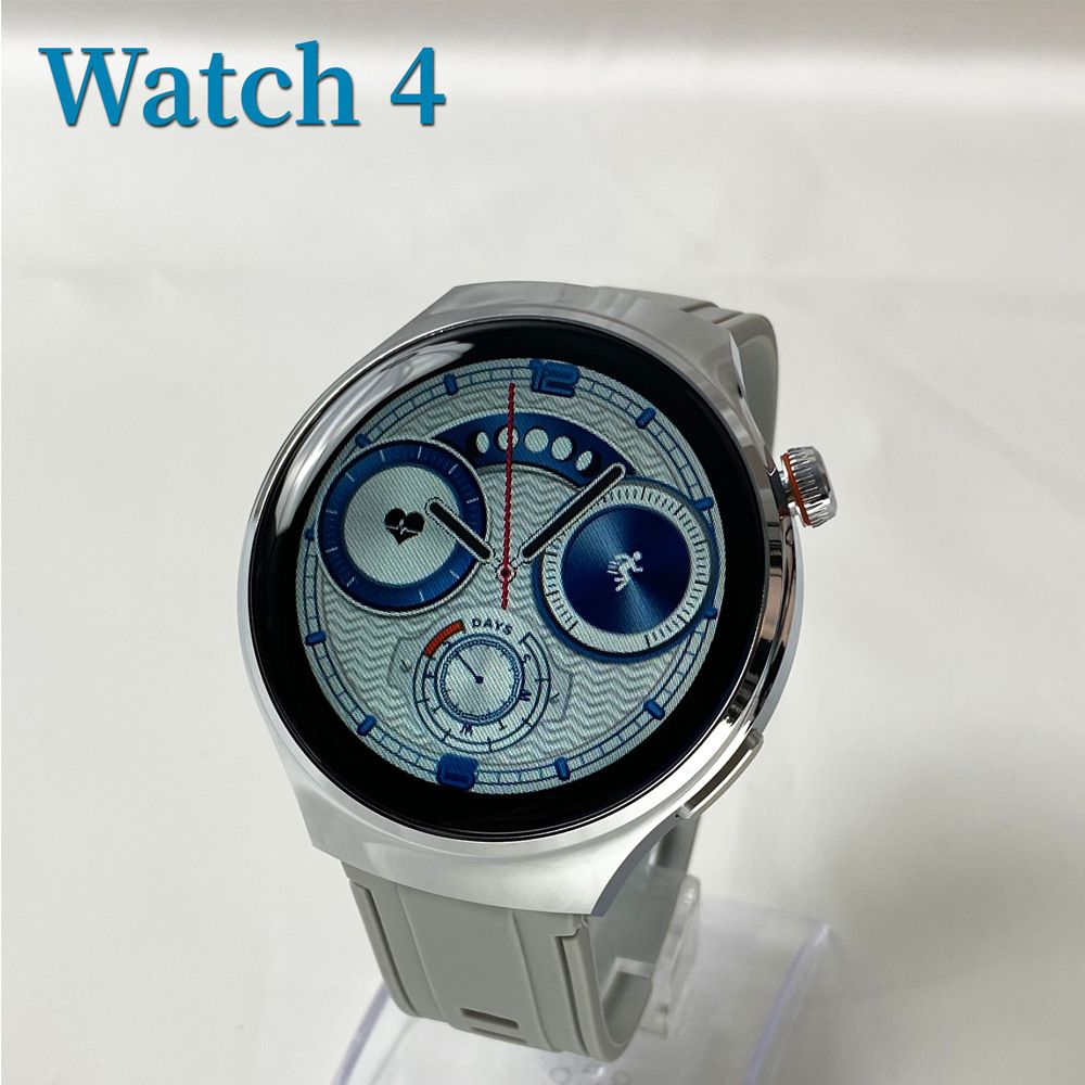2024 man watch 4 HD round screen smart watch touch control Bluetooth call message reminder remote photography health heart rate monitoring multiple sports modes sports woman watch smart watch for man