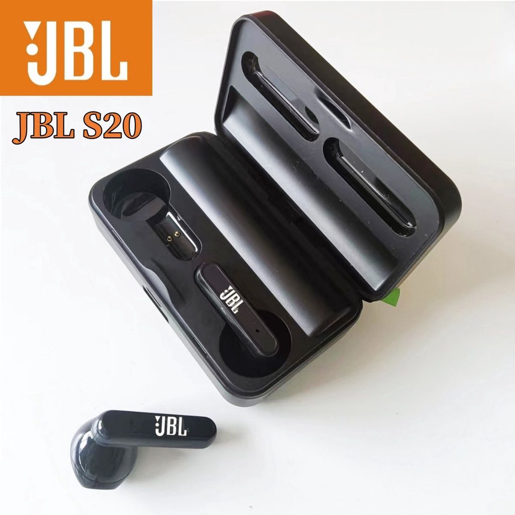 S20 TWS in-ear Bluetooth Wireless earphones Gaming earphone stereo Headset Touch Control Noise reduction LED Display HIFI Stereo Earbuds Headphone Bluetooth earphone Waterproof Music earpods airpod