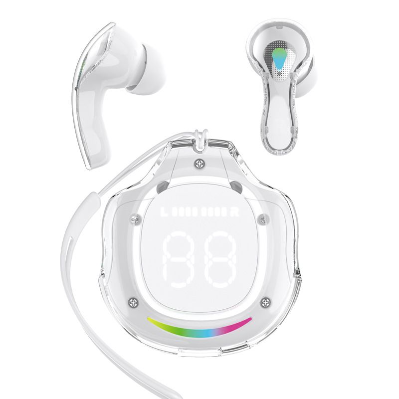 air 40 TWS bluetooth wireless earphone gaming music earbuds 2024 New wireless bluetooth earphones airpods noise reduction digital display breathing light HIFI sound earpods gaming headset for IOS
