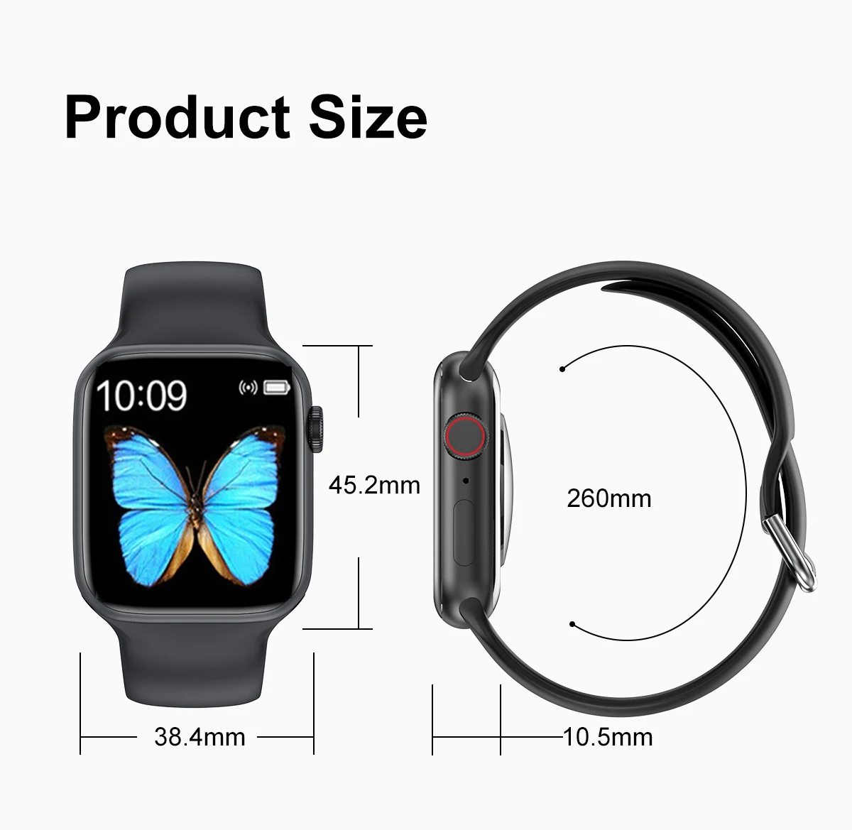 Smart watch student children's watch sports running fitness tracker Heart Rate health monitoring smart watch TPU strap waterproof watch for kids gift for kids couple watch digital watch Woman Watches