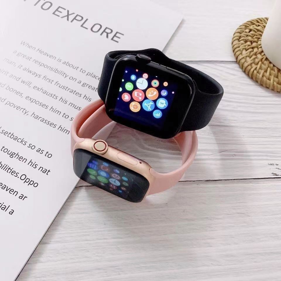 Smart watch student children's watch sports running fitness tracker Heart Rate health monitoring smart watch TPU strap waterproof watch for kids gift for kids couple watch digital watch Woman Watches