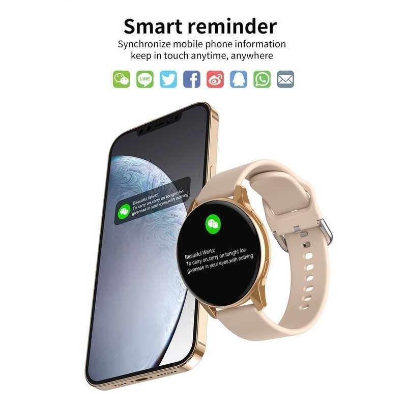 T2pro Smartwatches HD Screen Waterproof Watch Sleep MonitorCalculation Calorie Bluetooth Call Men Women Sport Series Continuous Heart Rate Monitor Smart Watch for men woman Gold Smart watch for woman