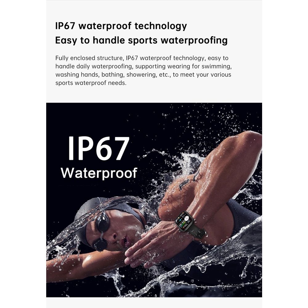 G20 Smart Watch Waterproof Full Touch Golden Men Women's Bracelet Large Screen 2.01'' Sports Tracker Bluetooth Watch SOS Heart Rate Health G20 Watch GT Clock Handfree Siri Man Girl Smartwatches Y13
