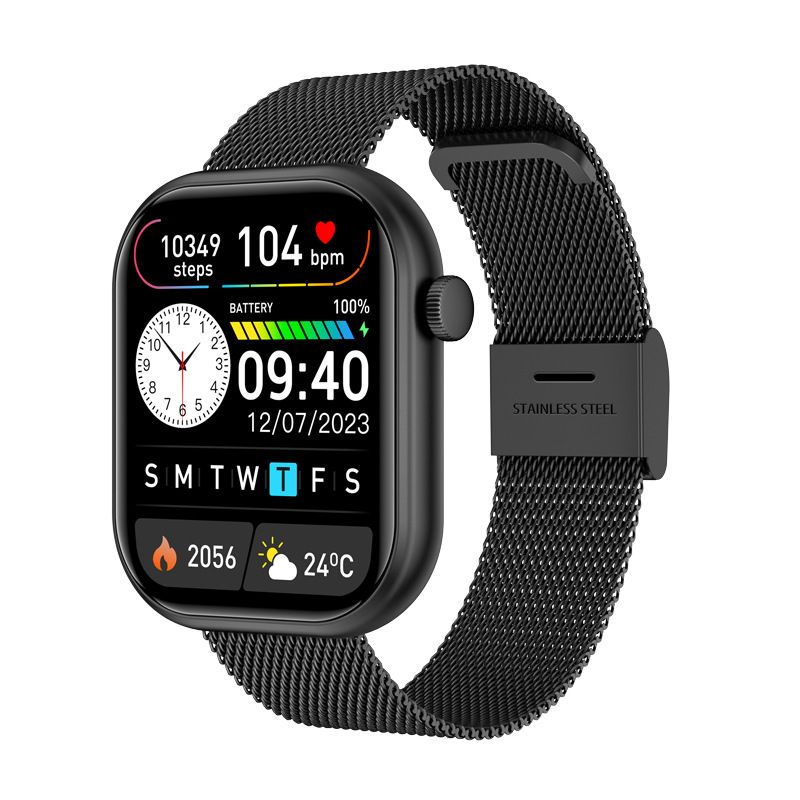 G20 Smart Watch Waterproof Full Touch Golden Men Women's Bracelet Large Screen 2.01'' Sports Tracker Bluetooth Watch SOS Heart Rate Health G20 Watch GT Clock Handfree Siri Man Girl Smartwatches Y13