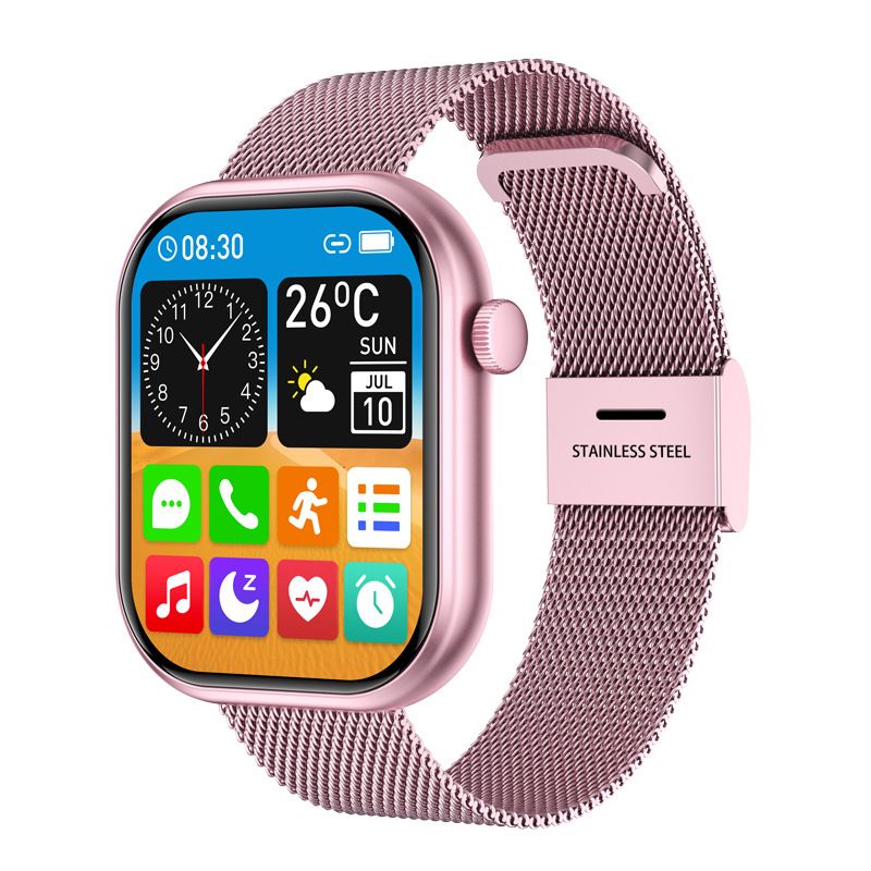 G20 Smart Watch Waterproof Full Touch Golden Men Women's Bracelet Large Screen 2.01'' Sports Tracker Bluetooth Watch SOS Heart Rate Health G20 Watch GT Clock Handfree Siri Man Girl Smartwatches Y13
