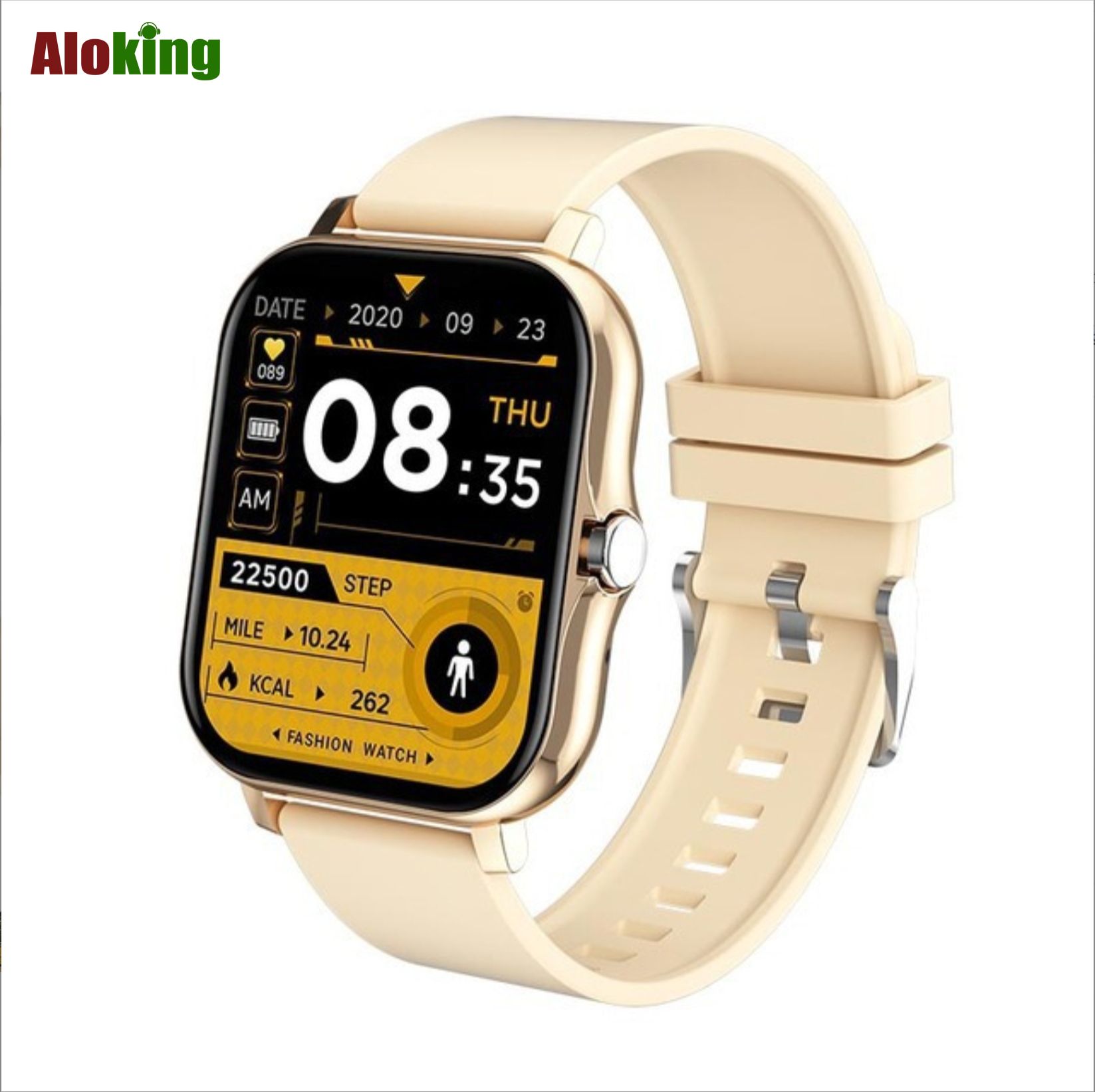 G20 Smart Watch Waterproof Full Touch Golden Men Women's Bracelet Large Screen 2.01'' Sports Tracker Bluetooth Watch SOS Heart Rate Health G20 Watch GT Clock Handfree Siri Man Girl Smartwatches Y13
