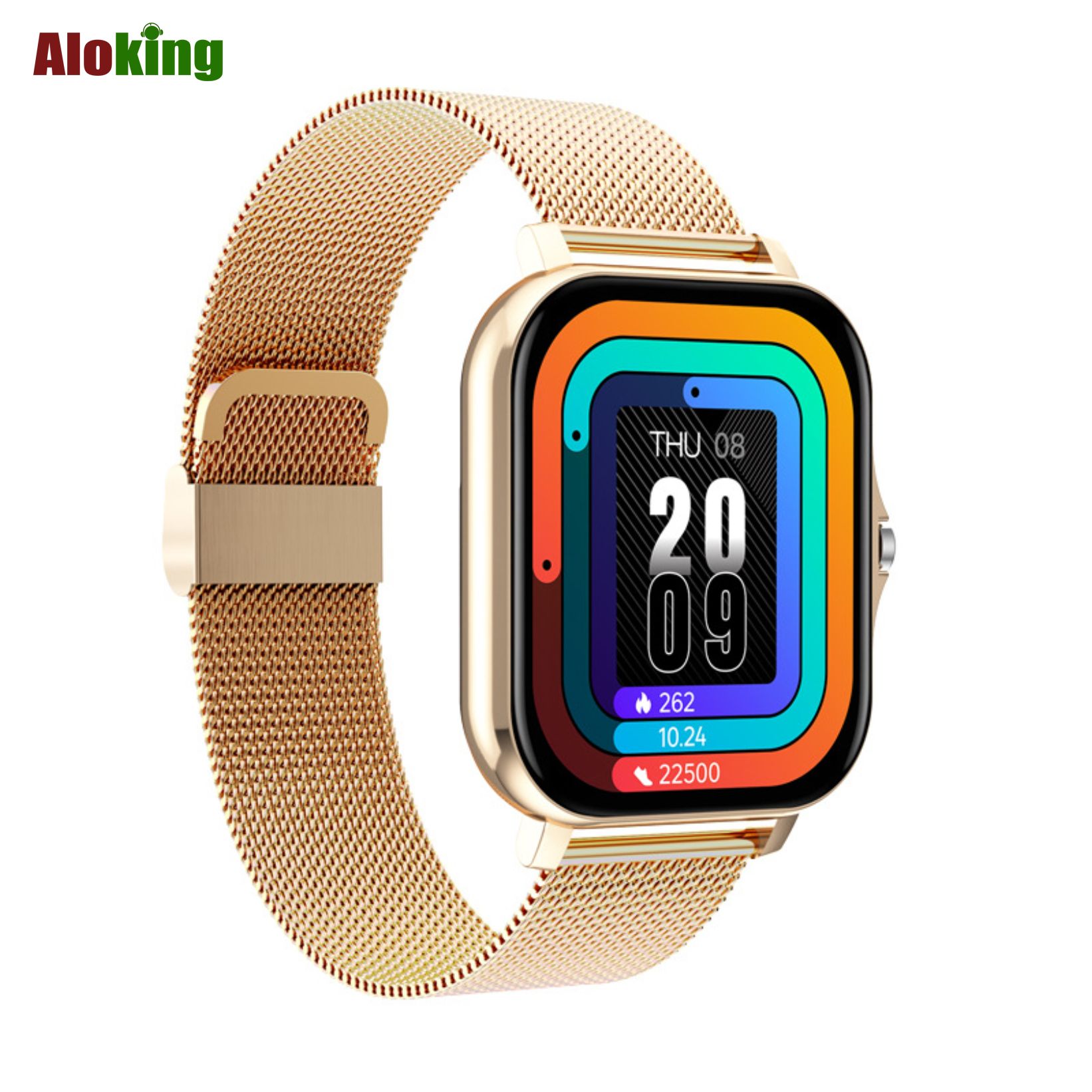 G20 Smart Watch Waterproof Full Touch Golden Men Women's Bracelet Large Screen 2.01'' Sports Tracker Bluetooth Watch SOS Heart Rate Health G20 Watch GT Clock Handfree Siri Man Girl Smartwatches Y13