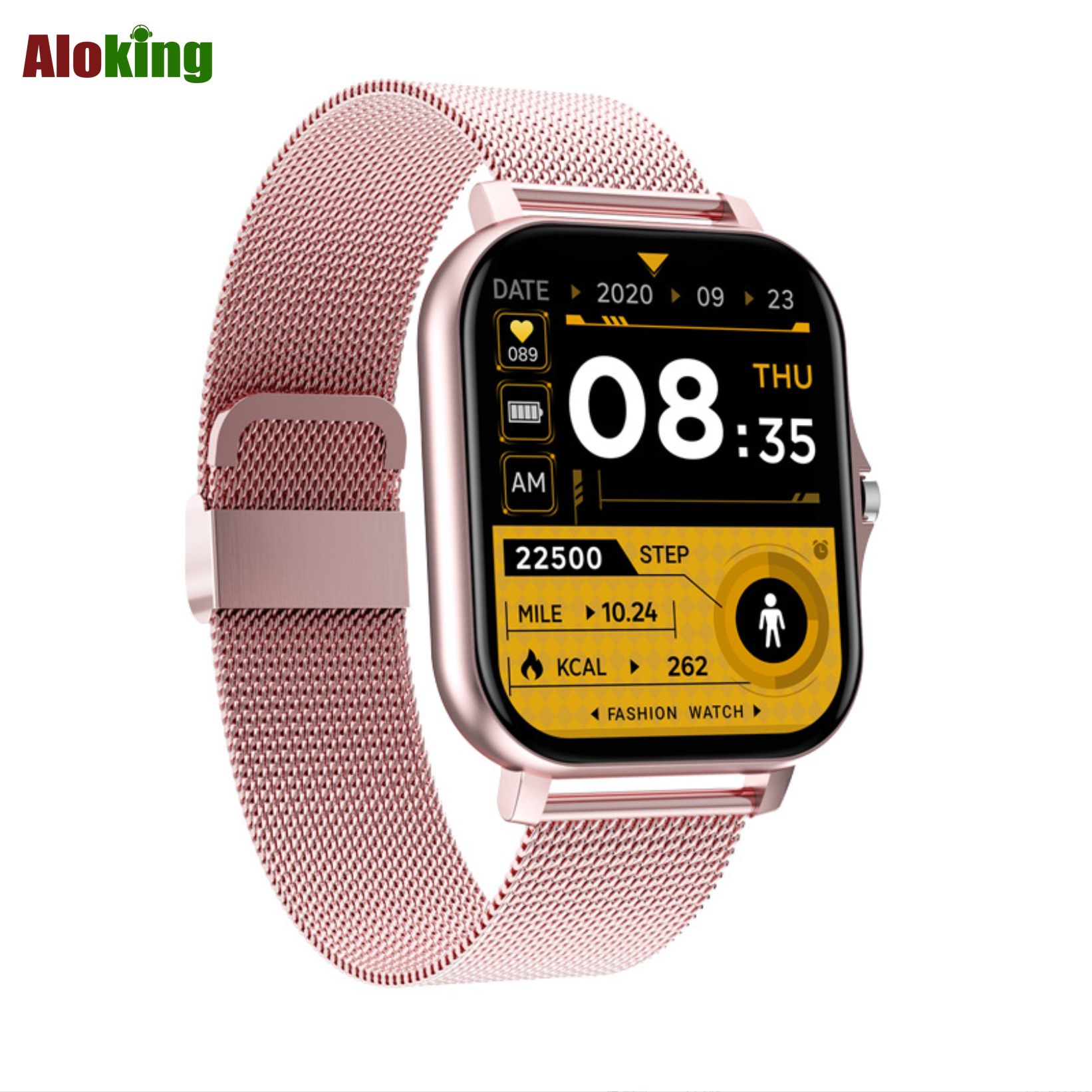G20 Smart Watch Waterproof Full Touch Golden Men Women's Bracelet Large Screen 2.01'' Sports Tracker Bluetooth Watch SOS Heart Rate Health G20 Watch GT Clock Handfree Siri Man Girl Smartwatches Y13
