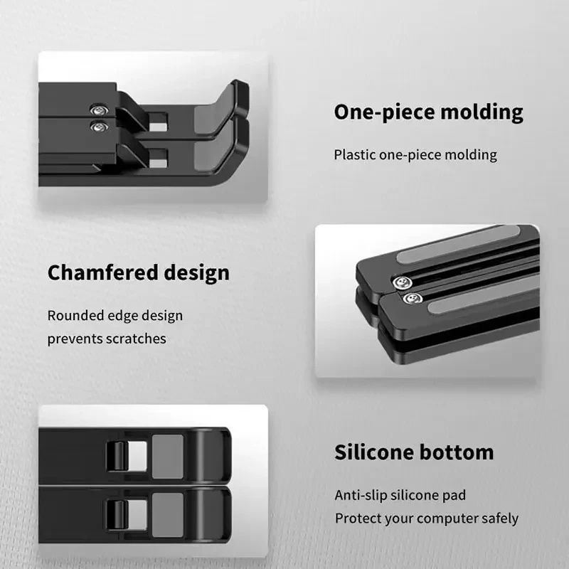 Portable Laptop Stand Foldable Support Base Notebook Stand for Computer Laptop Holder Cooling Pad Riser portable laptop stand adjustable rotating laptop holder stand laptop