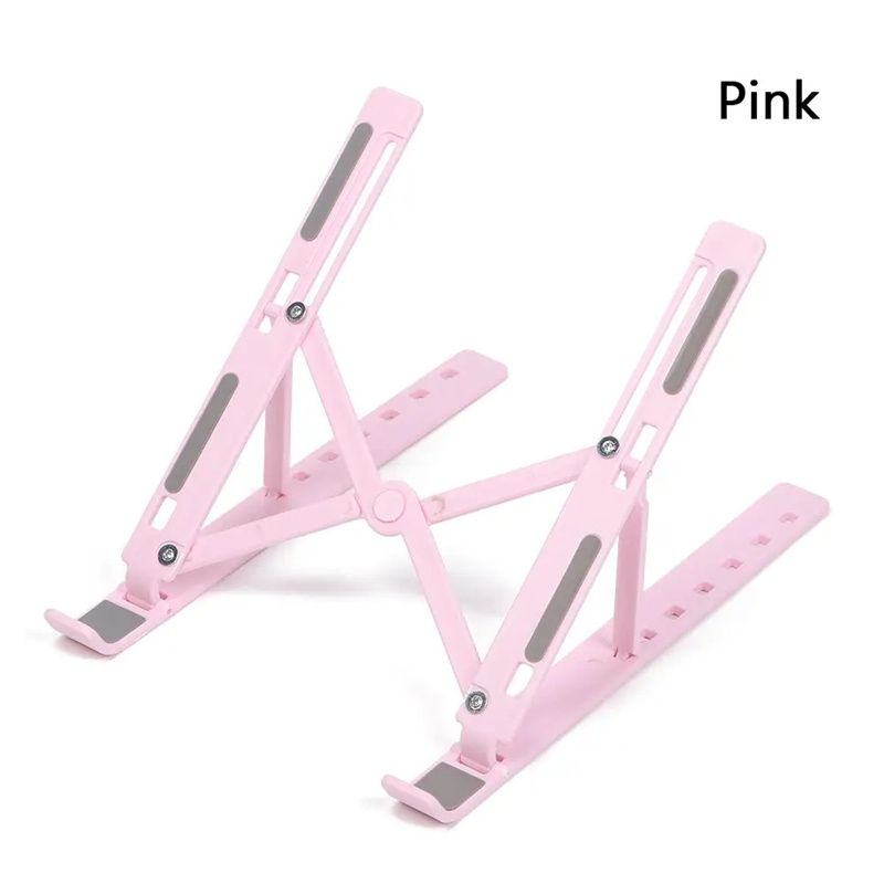 Portable Laptop Stand Foldable Support Base Notebook Stand for Computer Laptop Holder Cooling Pad Riser portable laptop stand adjustable rotating laptop holder stand laptop
