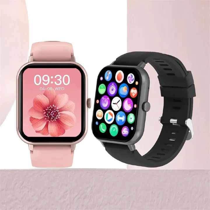 New Sport smart watch for Android IOS 1.83'' square smart bracelet NL54 MAX Bluetooth call heart rate blood pressure blood oxygen music waterproof pedometer mini-games AI voice ZL54Cj couple watches