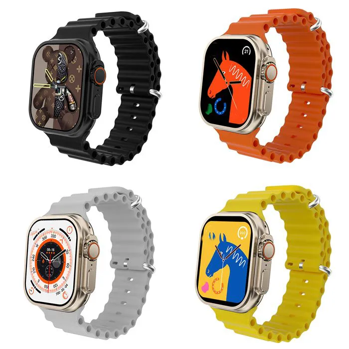 Watch 9 Ultra Smart Watch for Android Touch Control Bluetooth Call Healthy Heart Rate Monitor Sleep Monitoring Sports Smart Men smart watch S9 Watch9 Ultra woman wristwatch smartwatches Unisex watches