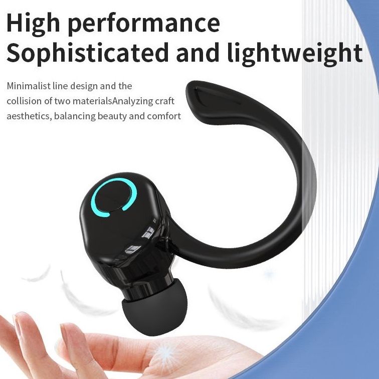Aloking Bluetooth earphone S10 Wireless Earphone Single ear Touch Control Mini Microphone Handsfree HIFI Surround Stereo Waterproof Headset headphones sport runnwireless earbud earpod iPhone Android