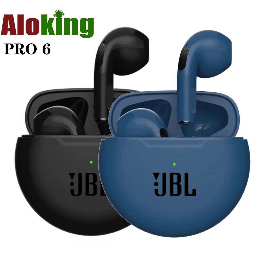 Buy 1 Take 1 Aloking gaming Earbud Wireless Earphone TWS Pro 6 Music Bluetooth earphone earpods 9D HiFi Stereo Bluetooth Earbuds Gaming Wireless Earbuds Bluetooth earphone couple headphones