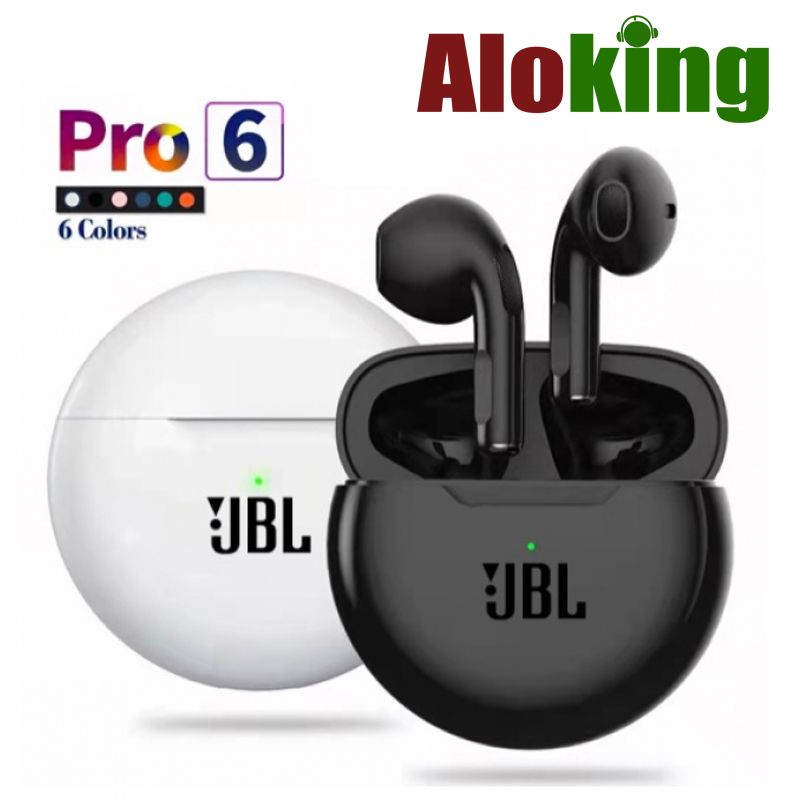 Buy 1 Take 1 Aloking gaming Earbud Wireless Earphone TWS Pro 6 Music Bluetooth earphone earpods 9D HiFi Stereo Bluetooth Earbuds Gaming Wireless Earbuds Bluetooth earphone couple headphones