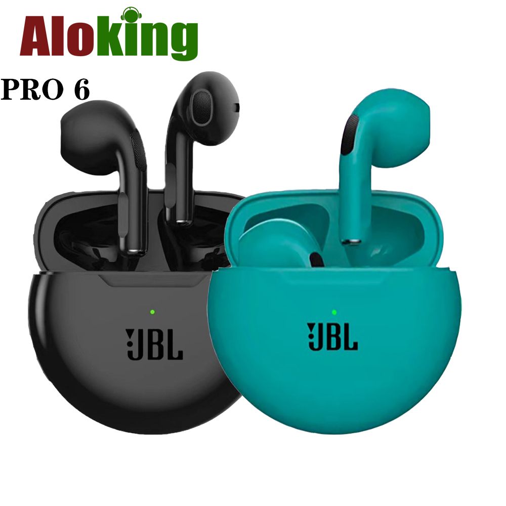 Buy 1 Take 1 Aloking gaming Earbud Wireless Earphone TWS Pro 6 Music Bluetooth earphone earpods 9D HiFi Stereo Bluetooth Earbuds Gaming Wireless Earbuds Bluetooth earphone couple headphones
