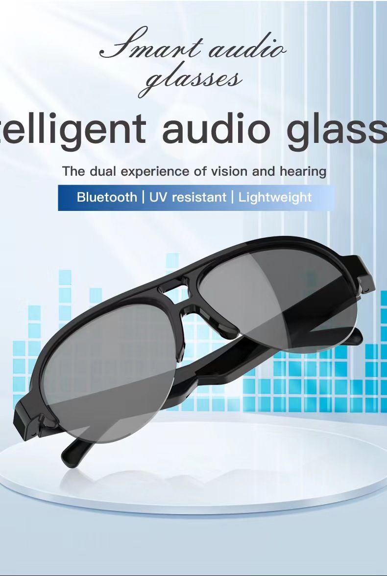 F06 wireless headphone Bluetooth sunglasses Bluetooth smart sunglasses F07 F08 anti-glare TWS Women Men Smart Glasses Earphone Anti-Blu-ray Stereo headset Dual Speaker Touch Wireless Bluetooth glasses