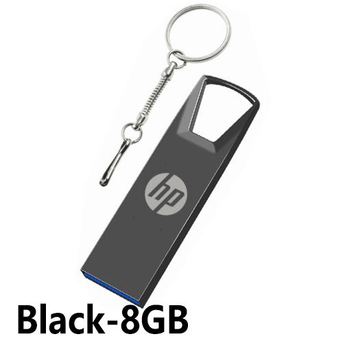HP 64GB 1TB 2TB High Speed USB Flash Drive with Key Ring High Speed 128 USB Flash Drive Metal USB Stick 16GB 32GB 8GB Metal Pendrive Waterproof Memory Stick U Disk 2.0 Storage Disk USB Drives