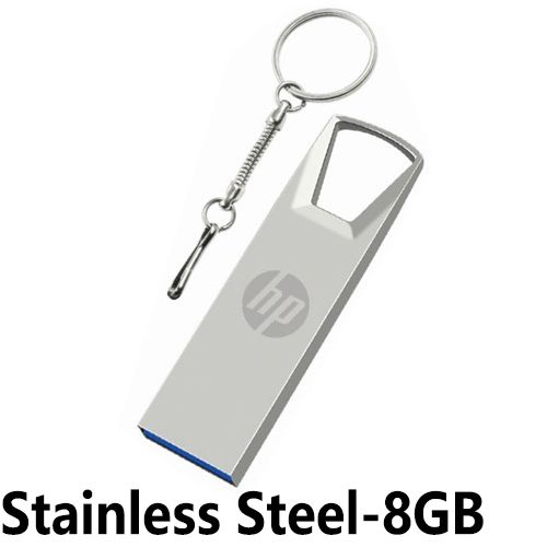 HP 64GB 1TB 2TB High Speed USB Flash Drive with Key Ring High Speed 128 USB Flash Drive Metal USB Stick 16GB 32GB 8GB Metal Pendrive Waterproof Memory Stick U Disk 2.0 Storage Disk USB Drives