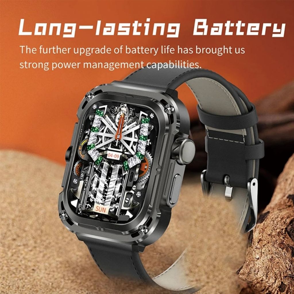 Z85 MAX Smart Watch Men Women NFC GPS Waterproof Smartwatches for Men Smart Island  Stainless Steel PU Leather TPU Straps Wristband Smart Band Fitness Bracelet For Android IOS Couple Women Smart watch