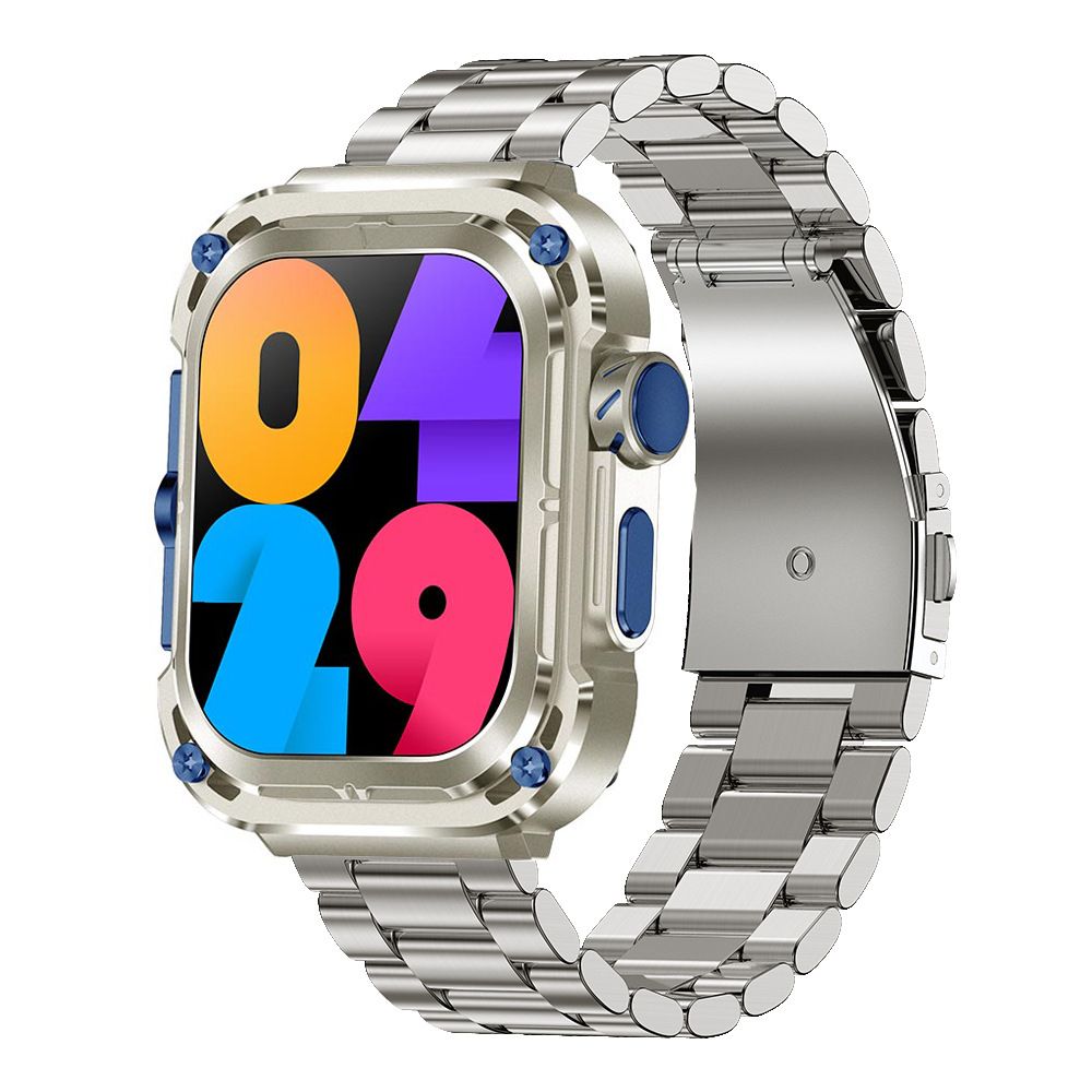Z85 MAX Smart Watch Men Women NFC GPS Waterproof Smartwatches for Men Smart Island  Stainless Steel PU Leather TPU Straps Wristband Smart Band Fitness Bracelet For Android IOS Couple Women Smart watch