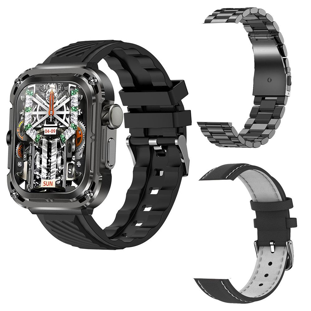 Z85 MAX smart watch with 3 straps gesture sensor touch control waterproof anti-fall anti-freeze ultra-long standby smartwatches sports bracelet For IOS Android Men Smart watch Women Smart watch