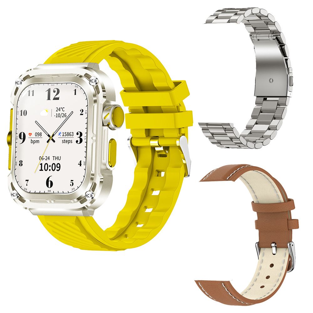Z85 MAX smart watch with 3 straps gesture sensor touch control waterproof anti-fall anti-freeze ultra-long standby smartwatches sports bracelet For IOS Android Men Smart watch Women Smart watch