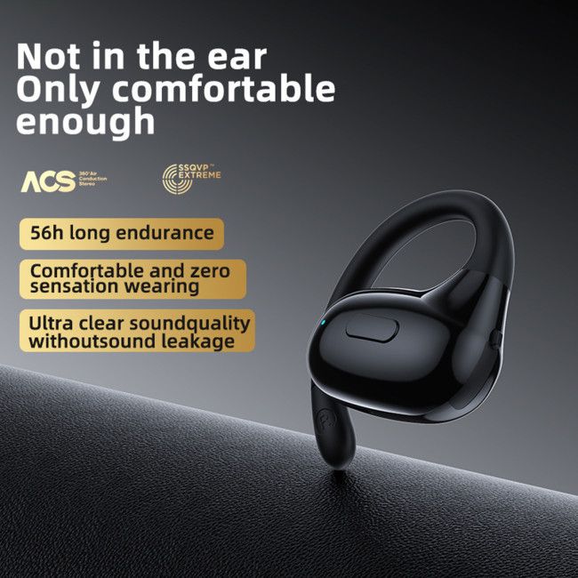 T18 Open Ear Headphones Wireless Earbuds With Earhooks Built In Mic Headset Ultra-Long Life Battery Earphones For Android iPhone IOS Bluetooth earbuds Wireless earphone with microphone airpods earpod