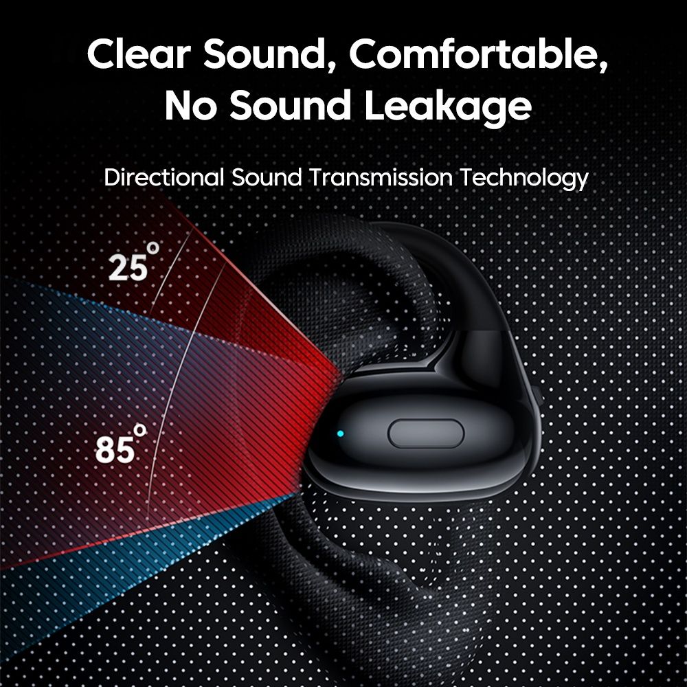 T18 Open Ear Headphones Wireless Earbuds With Earhooks Built In Mic Headset Ultra-Long Life Battery Earphones For Android iPhone IOS Bluetooth earbuds Wireless earphone with microphone airpods earpod