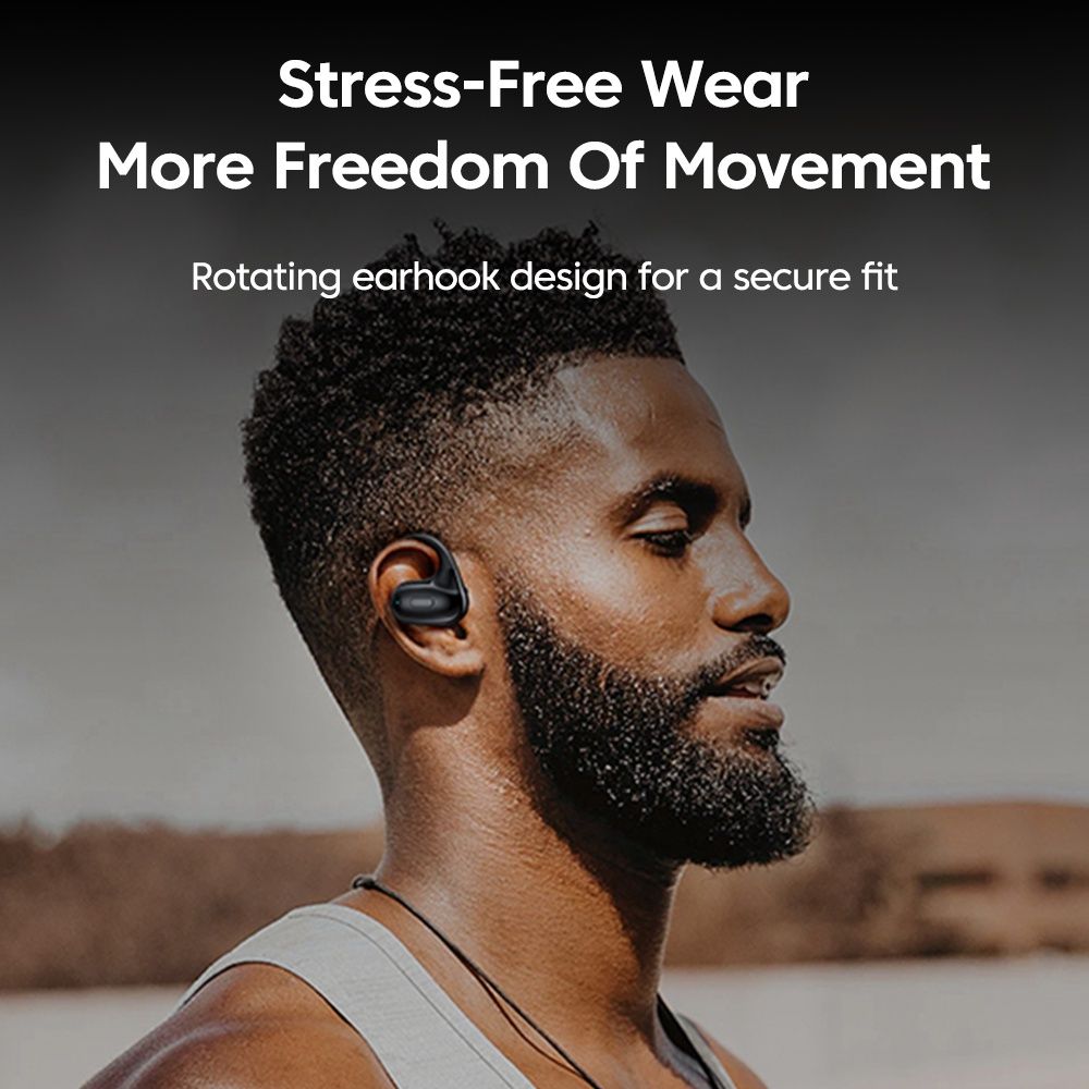 T18 Open Ear Headphones Wireless Earbuds With Earhooks Built In Mic Headset Ultra-Long Life Battery Earphones For Android iPhone IOS Bluetooth earbuds Wireless earphone with microphone airpods earpod
