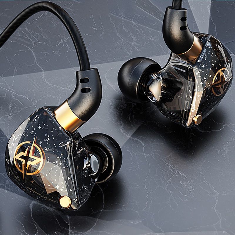 X6 Wired Earphone With Mic Stereo Earphone In Ear Monitor Original Earphone Bass Earfon Noise Cancelling Earbuds Heavy Bass Anchor 3m Extended Earphones Karaoke Music Sports Earphones for Men Women