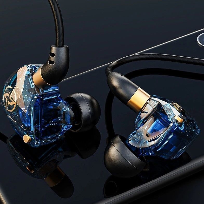 X6 Wired Earphone With Mic Stereo Earphone In Ear Monitor Original Earphone Bass Earfon Noise Cancelling Earbuds Heavy Bass Anchor 3m Extended Earphones Karaoke Music Sports Earphones for Men Women