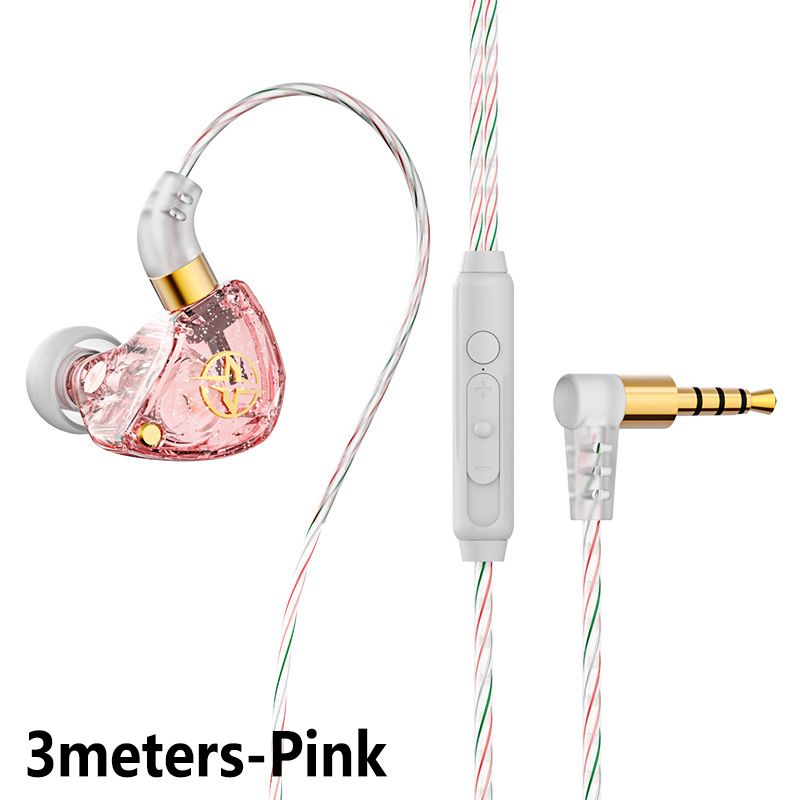 X6 Wired Earphone With Mic Stereo Earphone In Ear Monitor Original Earphone Bass Earfon Noise Cancelling Earbuds Heavy Bass Anchor 3m Extended Earphones Karaoke Music Sports Earphones for Men Women
