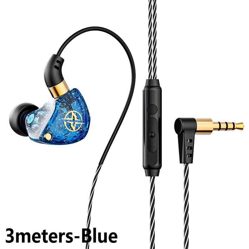 X6 Wired Earphone With Mic Stereo Earphone In Ear Monitor Original Earphone Bass Earfon Noise Cancelling Earbuds Heavy Bass Anchor 3m Extended Earphones Karaoke Music Sports Earphones for Men Women