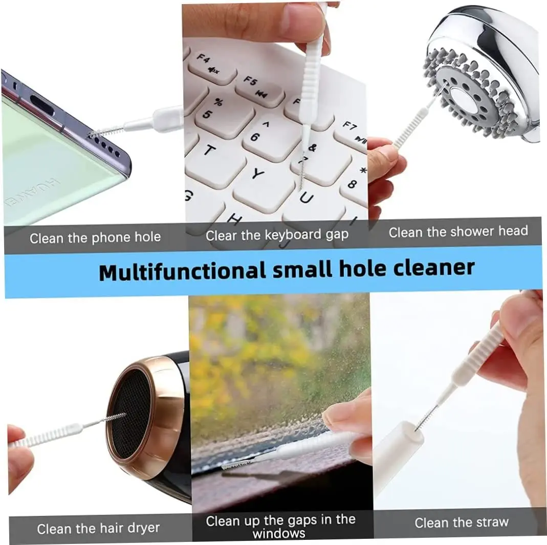 14Pcs Set Mobile phone charging interface dust plug cleaning brushes set cleaning kit for iPhone Type C Cleaning Kit For computer Keyboard laptop Earphone Cleaner Computer Cleaner Set phone Cleaner